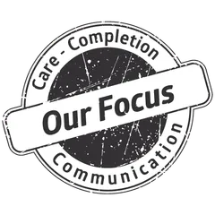 Our Focus: Communication, Care, Completion